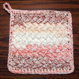 Self Striping Potholder